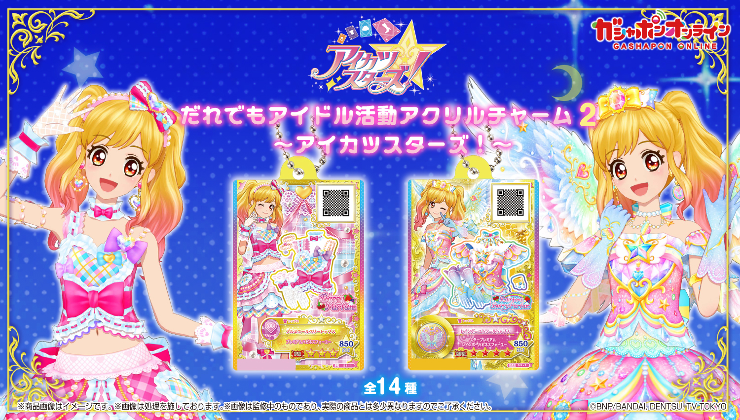だれでもアイドル活動アクリルチャーム2 ～アイカツスターズ！～