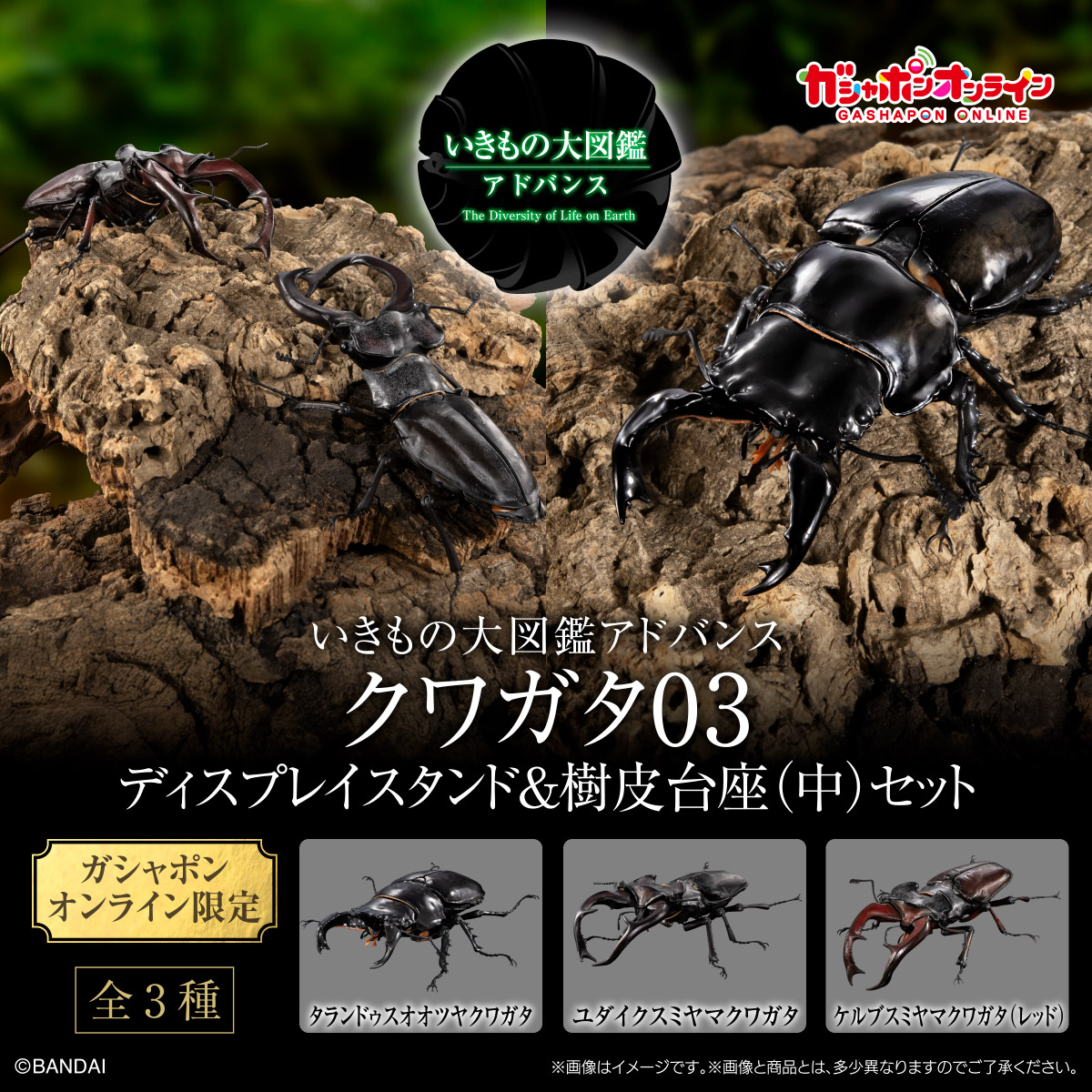 ガシャポンオンライン｜ナムコパークス