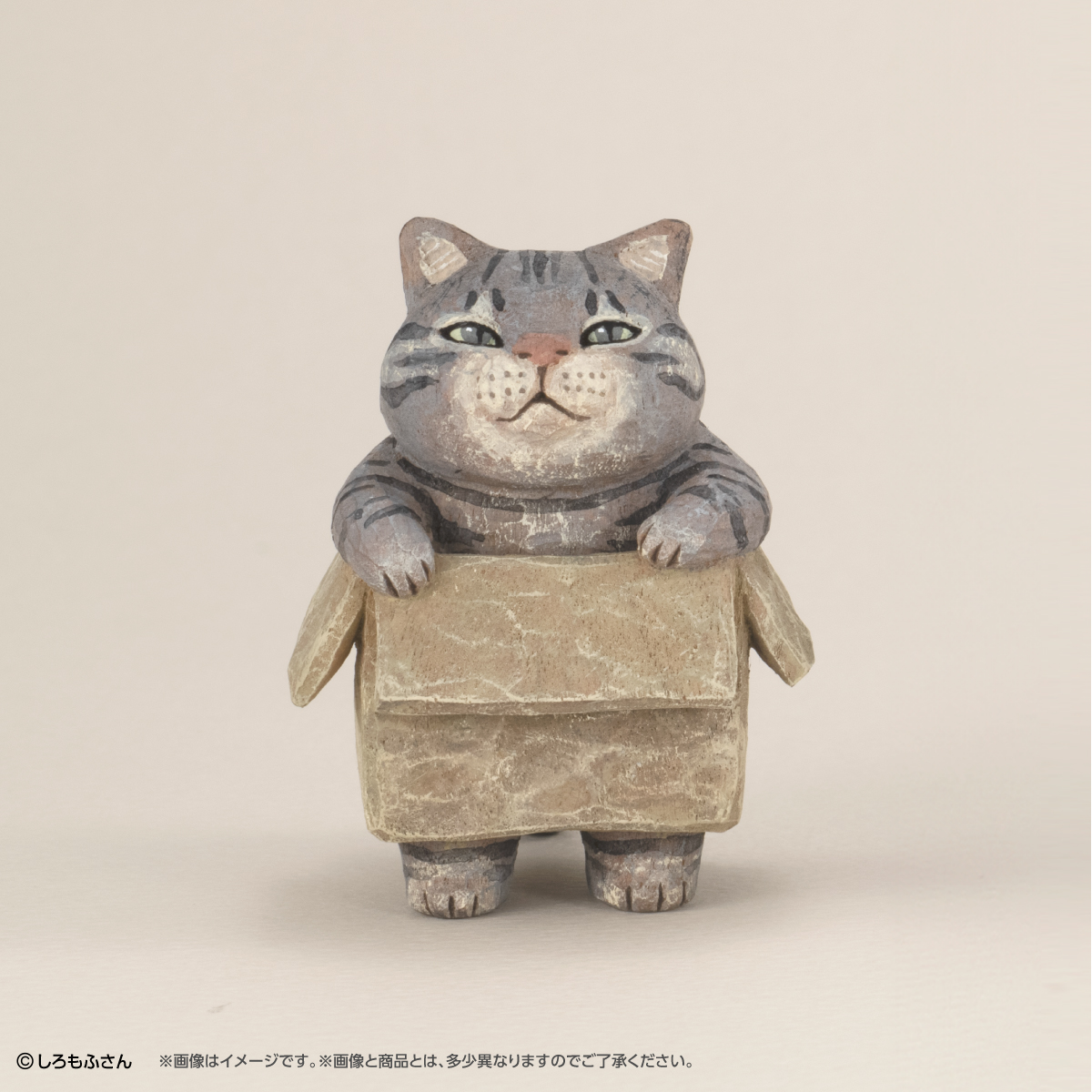 木彫り作家しろもふさんの猫の日常