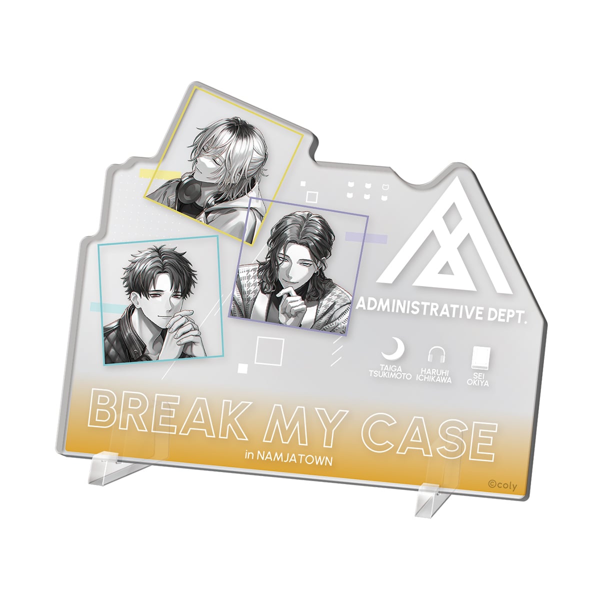 アクリルビジュアルボード 管理部