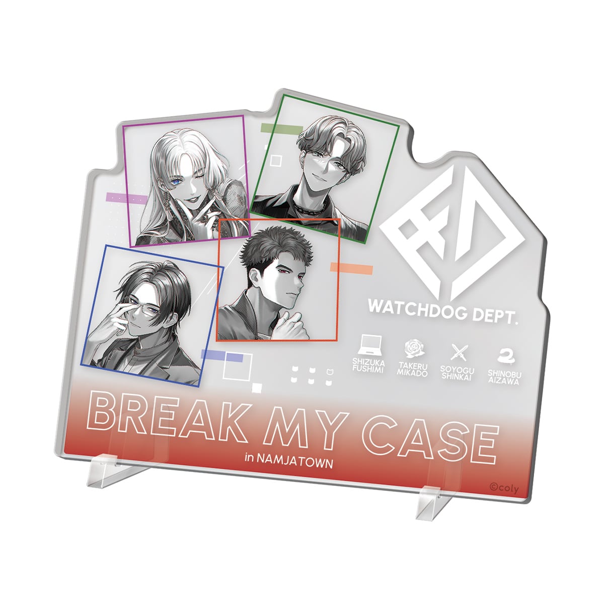 アクリルビジュアルボード 強行部