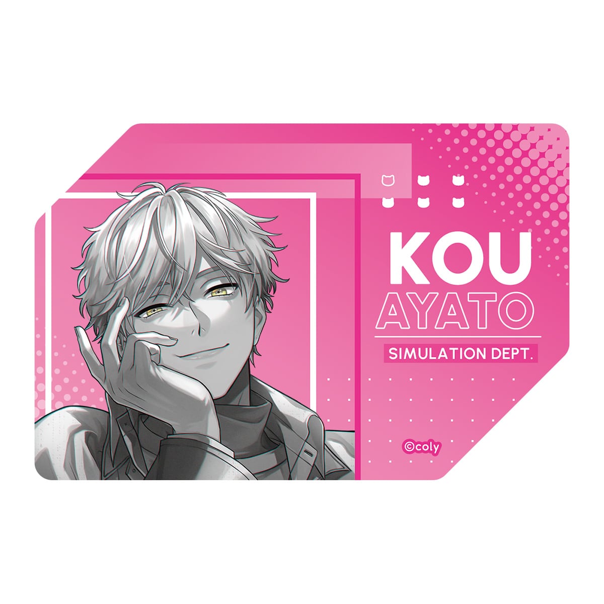 ダイカットステッカー 綾戸恋