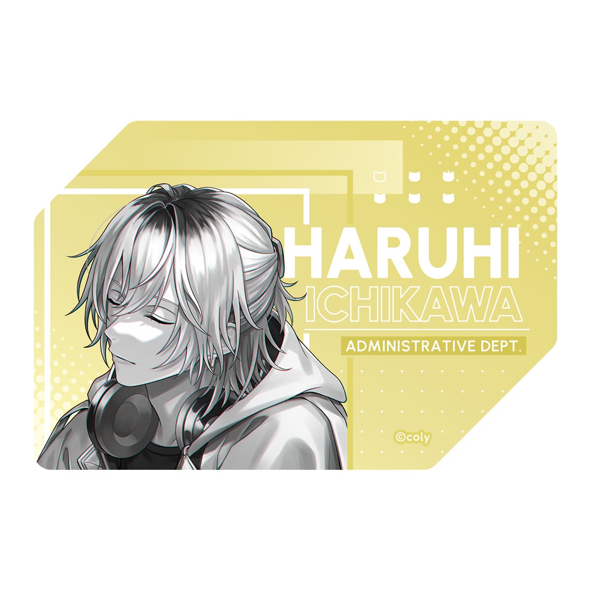 ダイカットステッカー 壱川春日