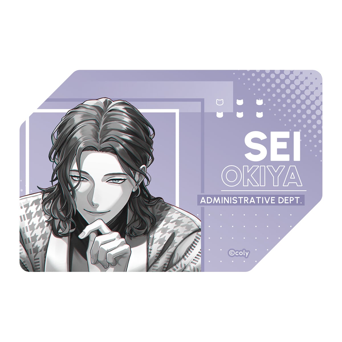 ダイカットステッカー 隠岐谷誓