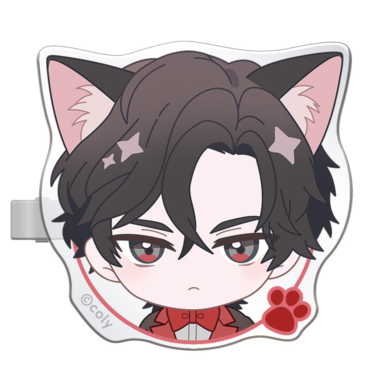 ヘアアクリルクリップ 皇坂逢