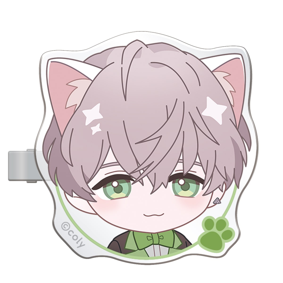 ヘアアクリルクリップ 城瀬由鶴