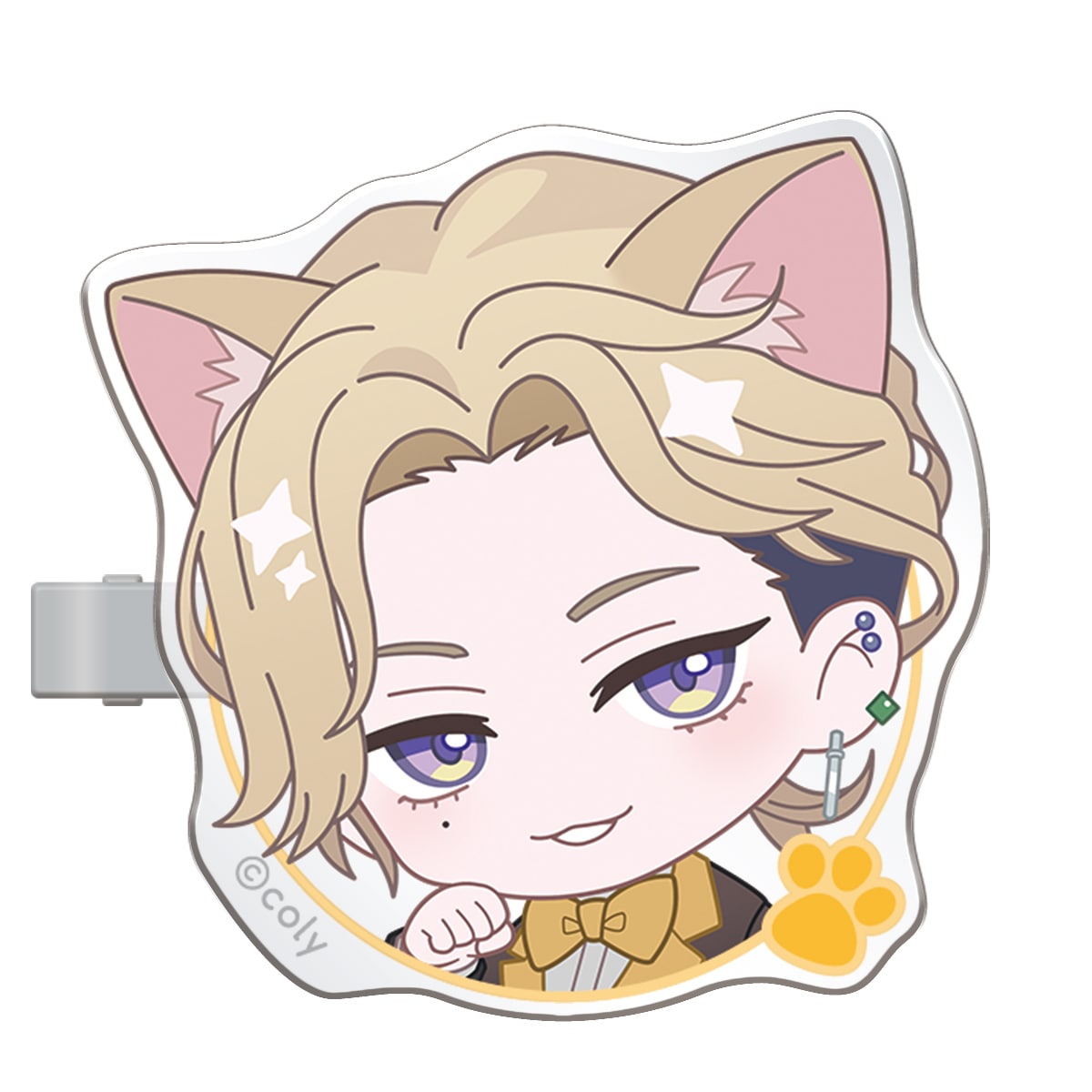 ヘアアクリルクリップ 須王芦佳