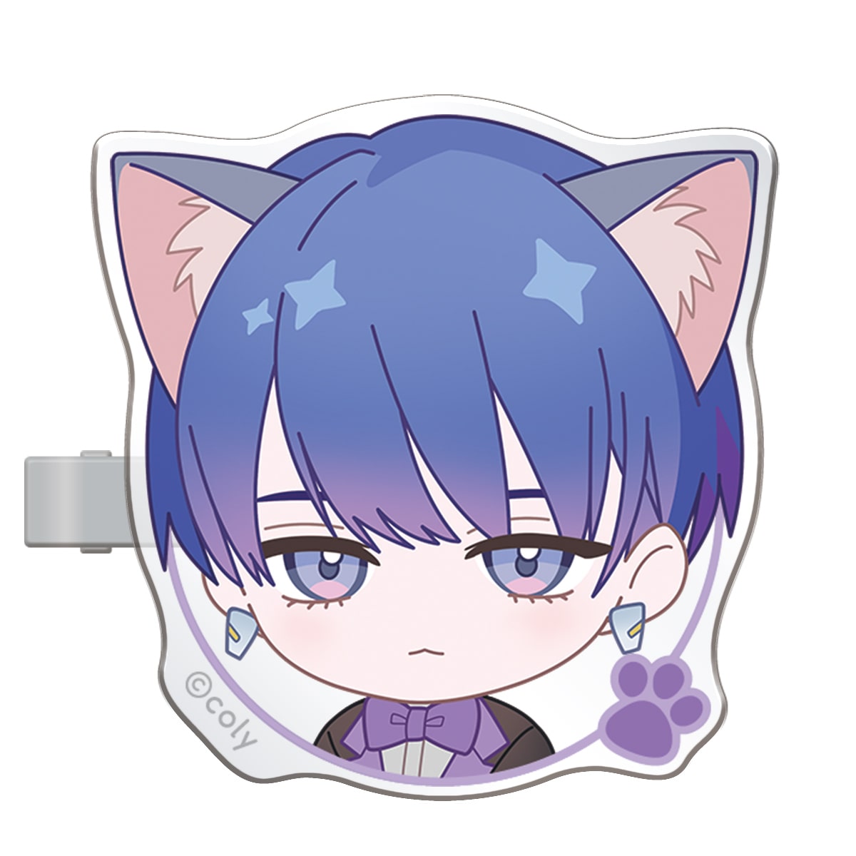 ヘアアクリルクリップ 宇京真央