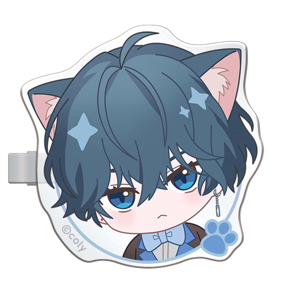 ヘアアクリルクリップ 環野揺