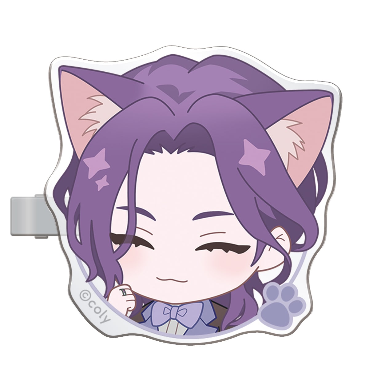 ヘアアクリルクリップ 隠岐谷誓