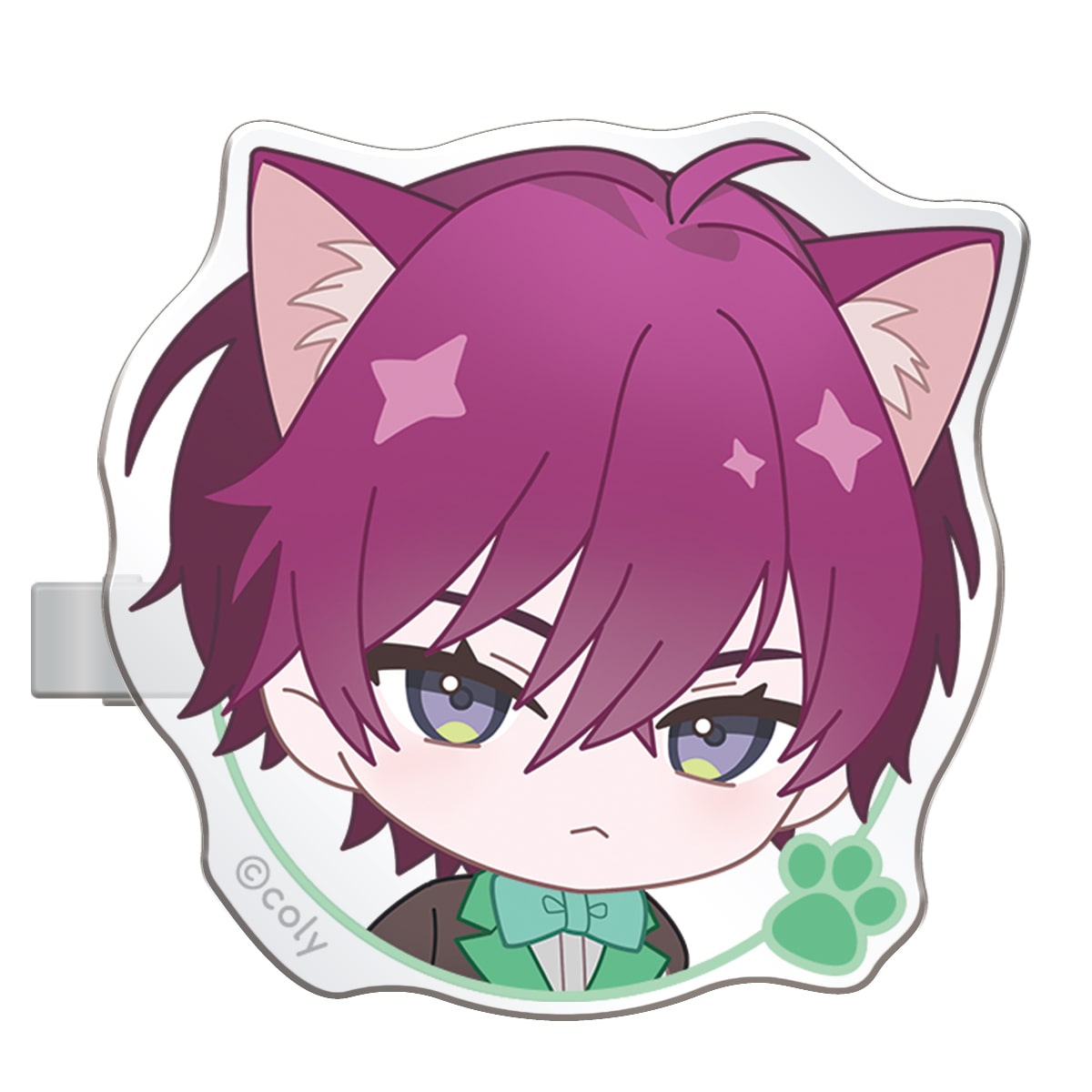 ヘアアクリルクリップ 恩田灯世