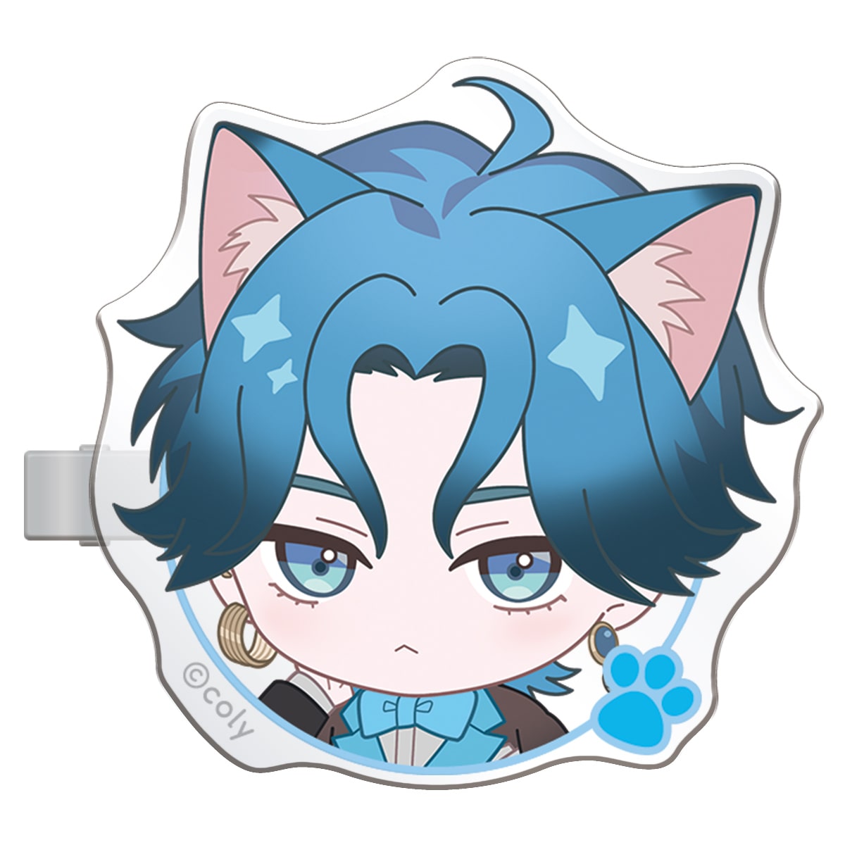 ヘアアクリルクリップ 新名有