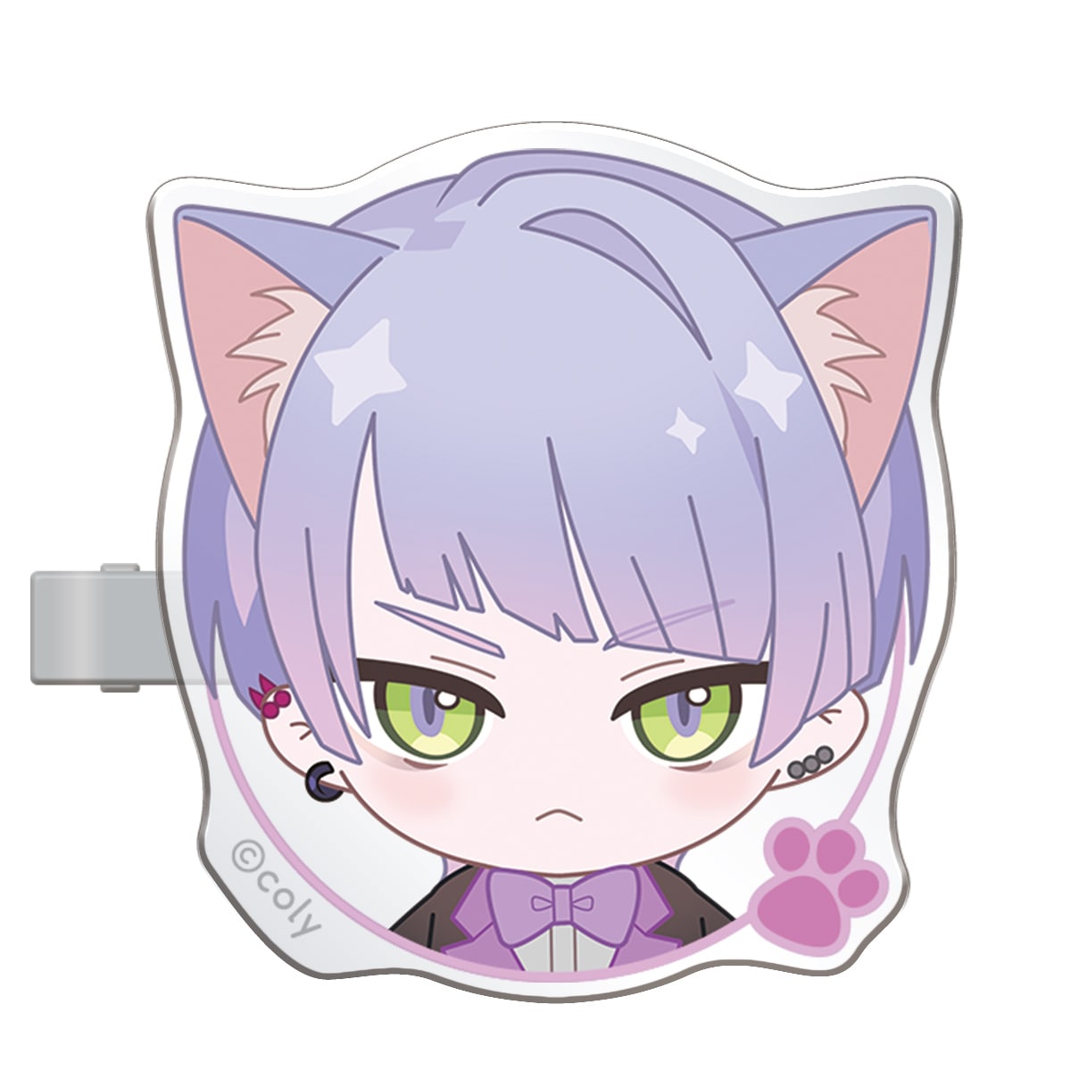 ヘアアクリルクリップ 麻波麗