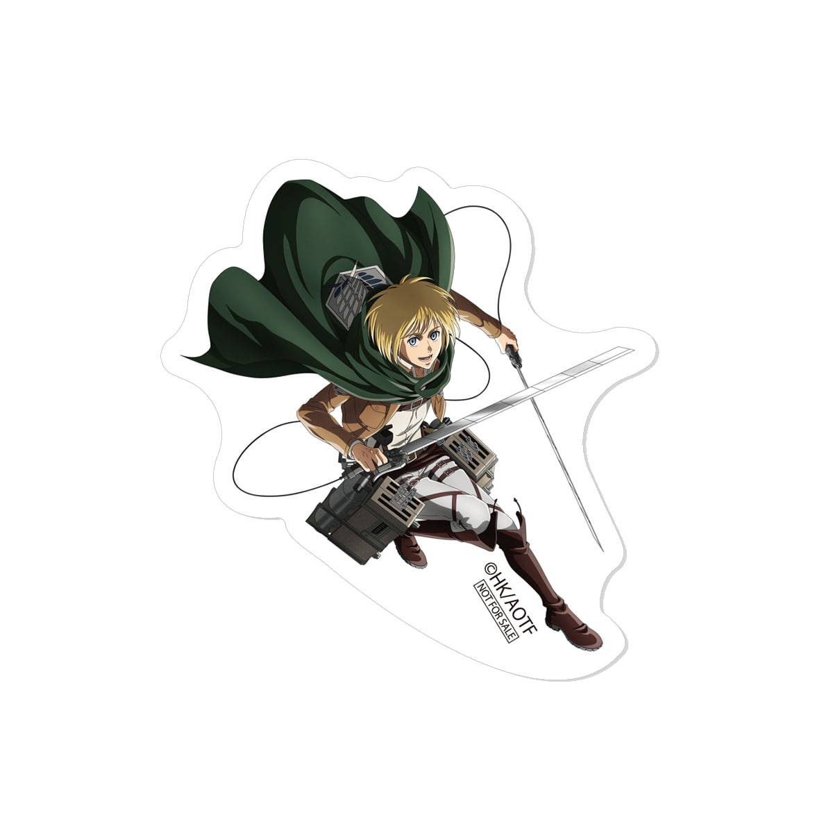 ダイカットステッカー アルミン・アルレルト