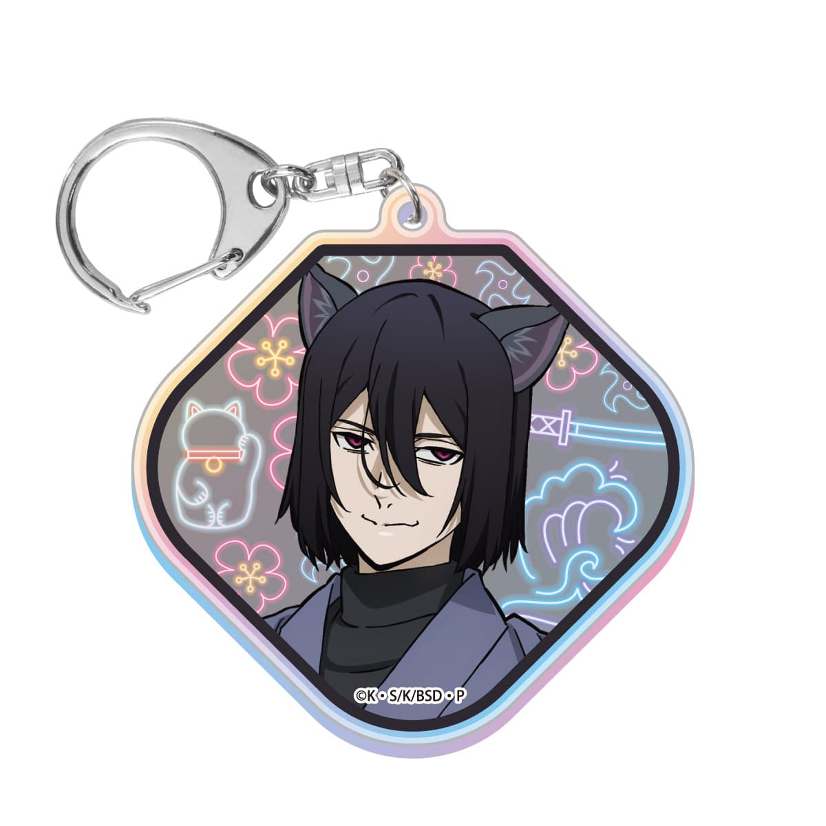 ネオンアクリルキーホルダー フョードル・D