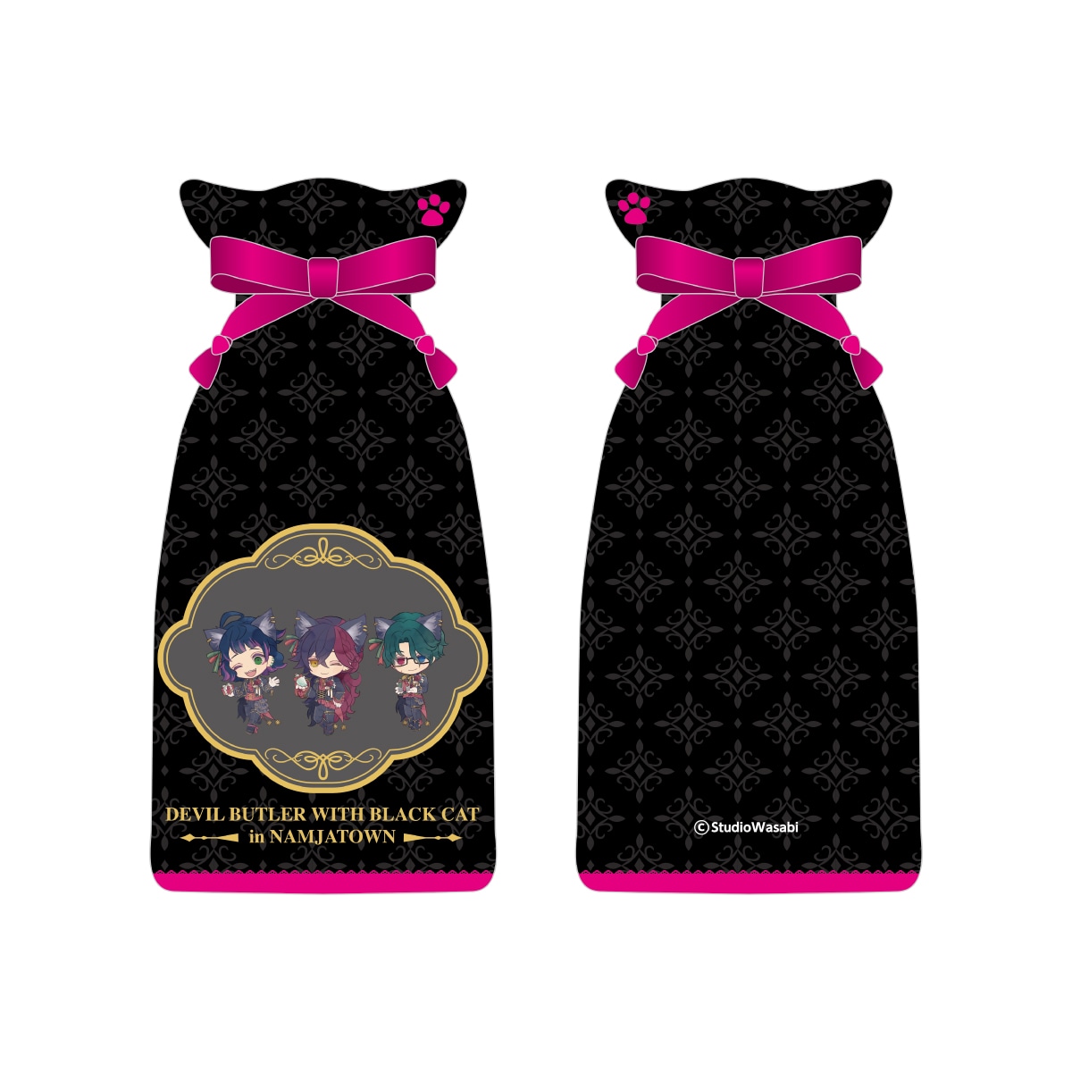 サテン巾着	3階執事