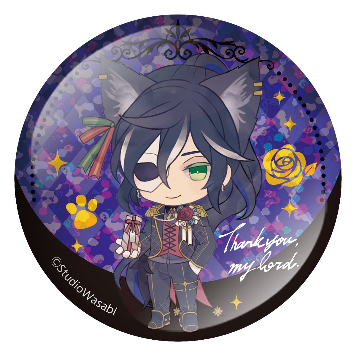 ホログラム缶バッジ	ボスキ