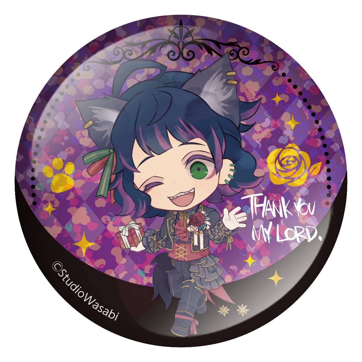 ホログラム缶バッジ	ラムリ