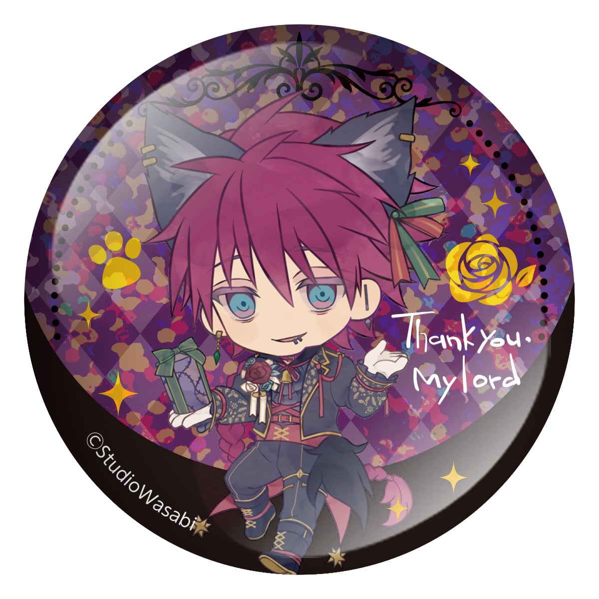 ホログラム缶バッジ	ラト