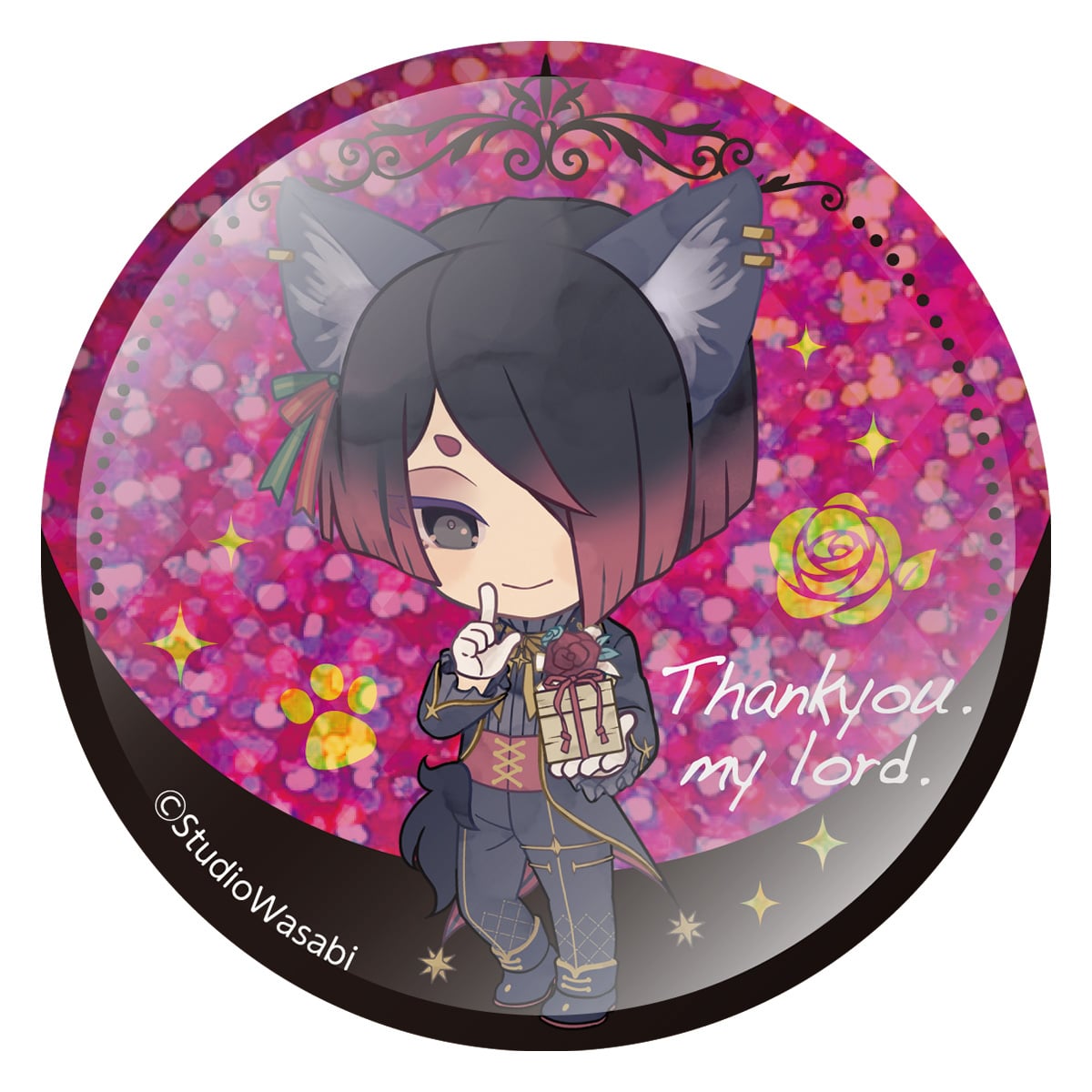 ホログラム缶バッジ	ユーハン