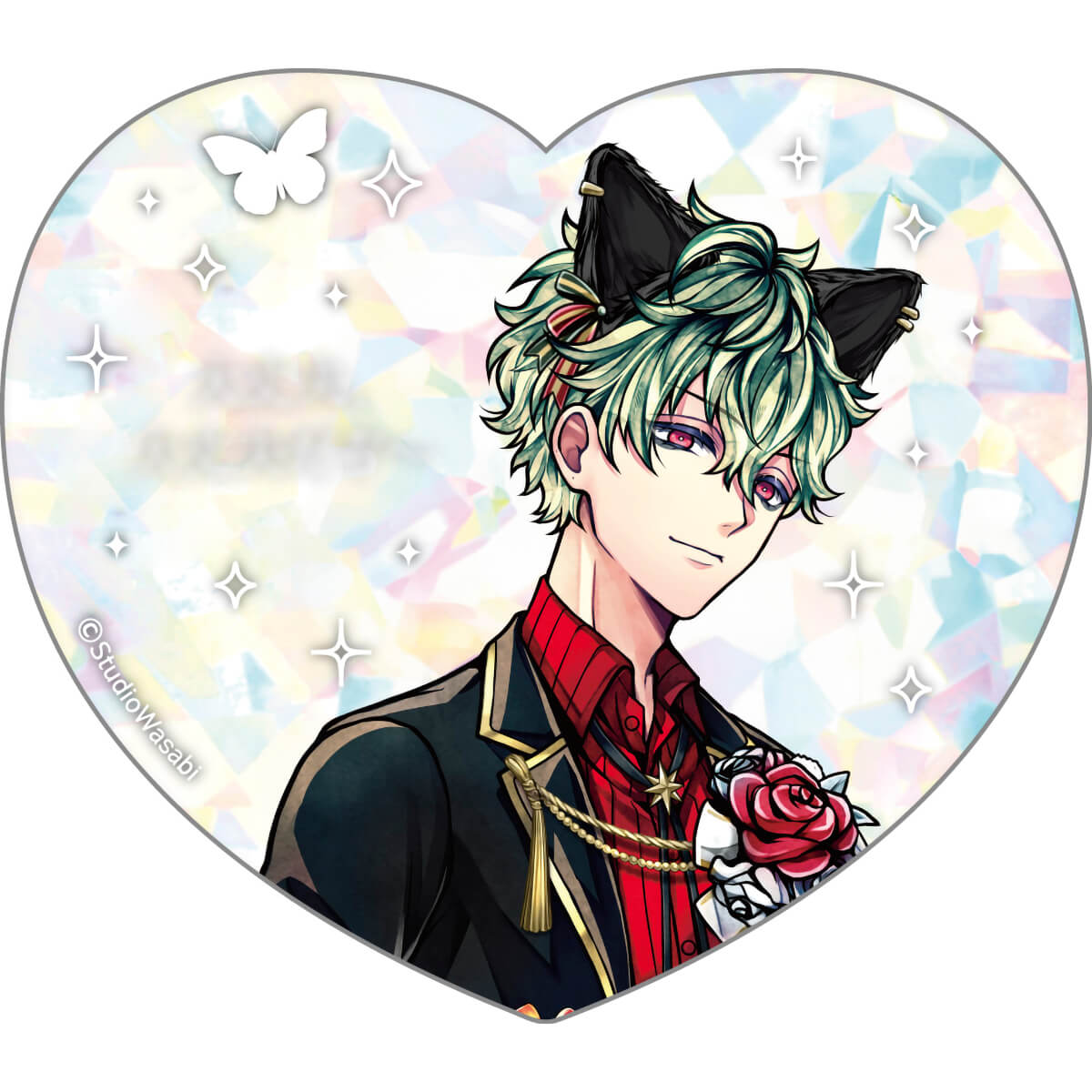 きらきらクリアカード	ハナマル(等身)