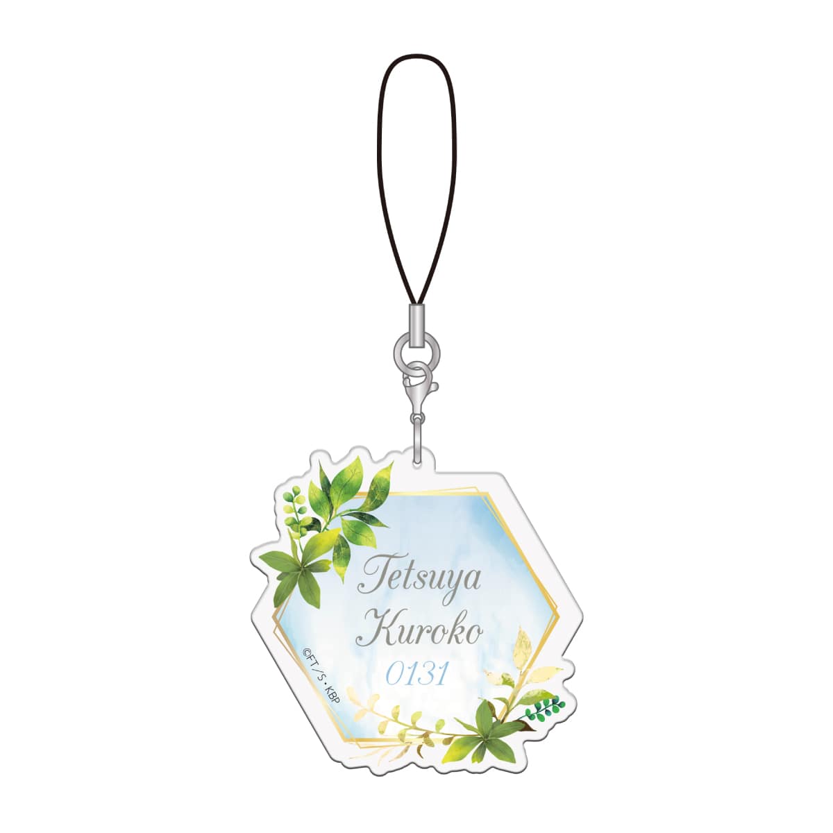 アクリルストラップ	黒子