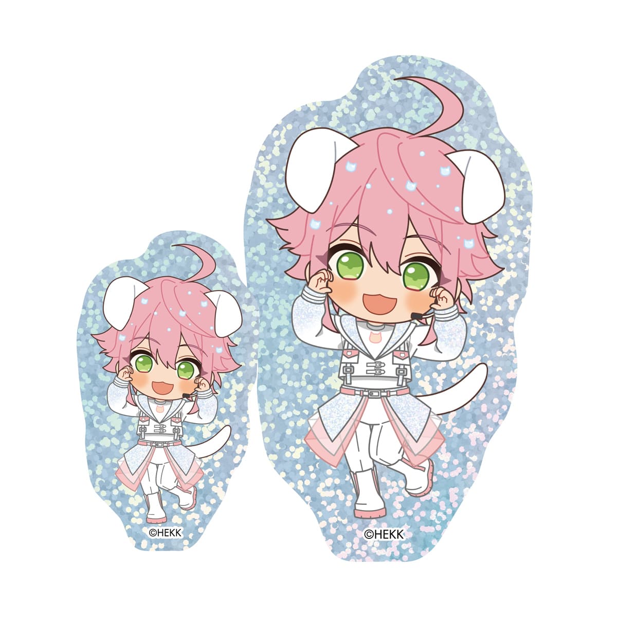 キラキラステッカー(2枚入り) 姫宮 桃李