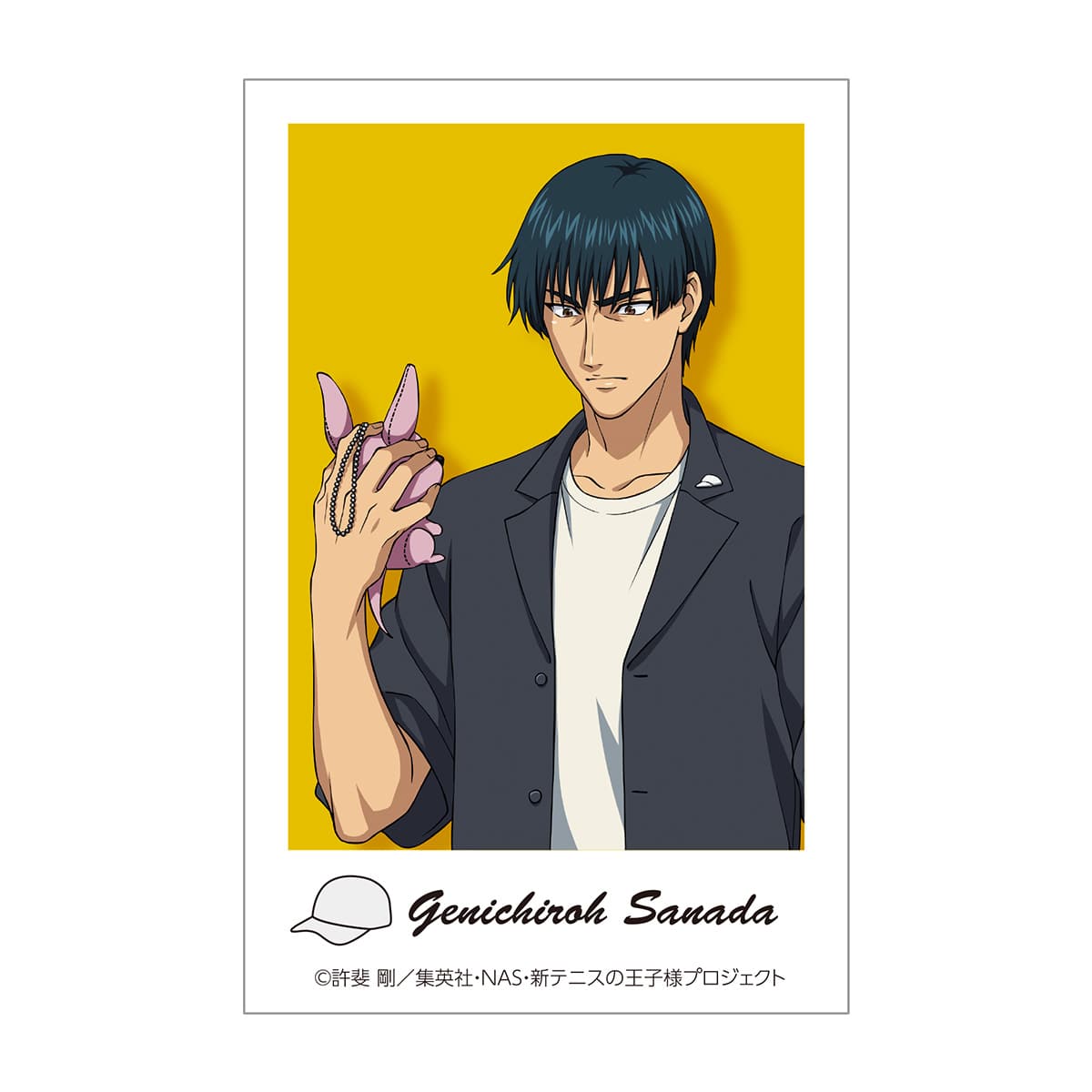 新テニスの王子様 The Prince Goes Abroad Ver G Sanada ラゲッジタグ イラストシート付 ナムコパークス オンラインストア Namco Parks