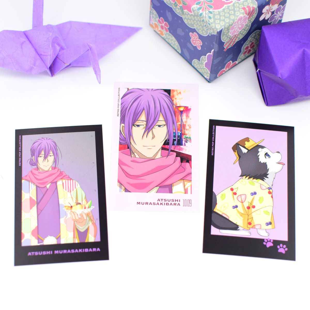 黒子のバスケ Retro Pop Collection Ver Murasakibara ミニイラストシートセット３枚入り 紫原 ナムコパークス オンラインストア Namco Parks
