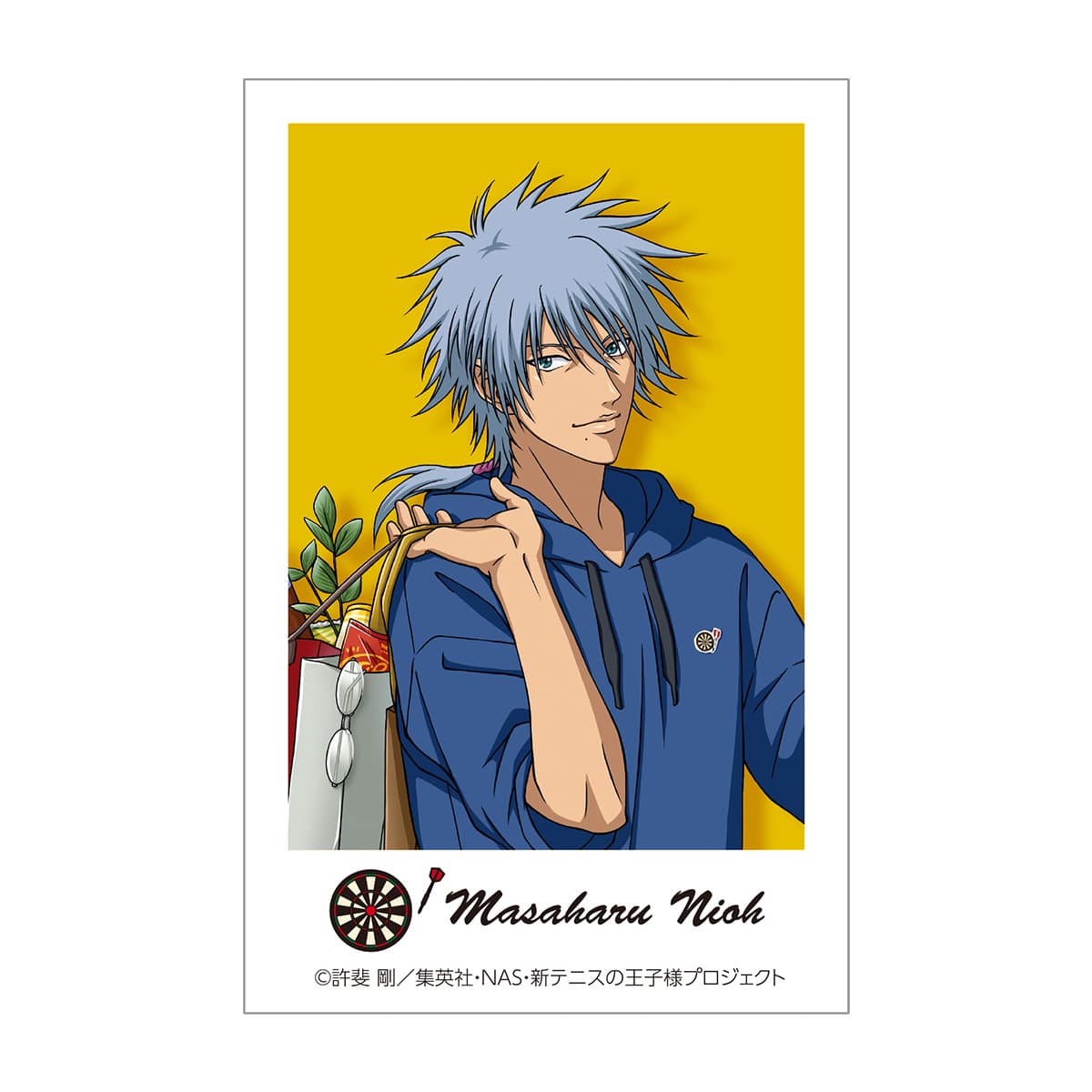 新テニスの王子様 The Prince Goes Abroad Ver M Nioh ラゲッジタグ イラストシート付 ナムコパークス オンラインストア Namco Parks
