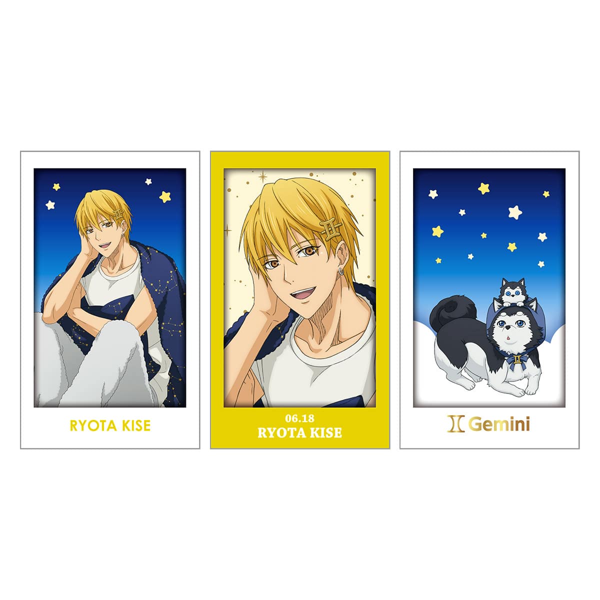 黒子のバスケ Starry Collection Ver.Kise コンプリートセット 黄瀬