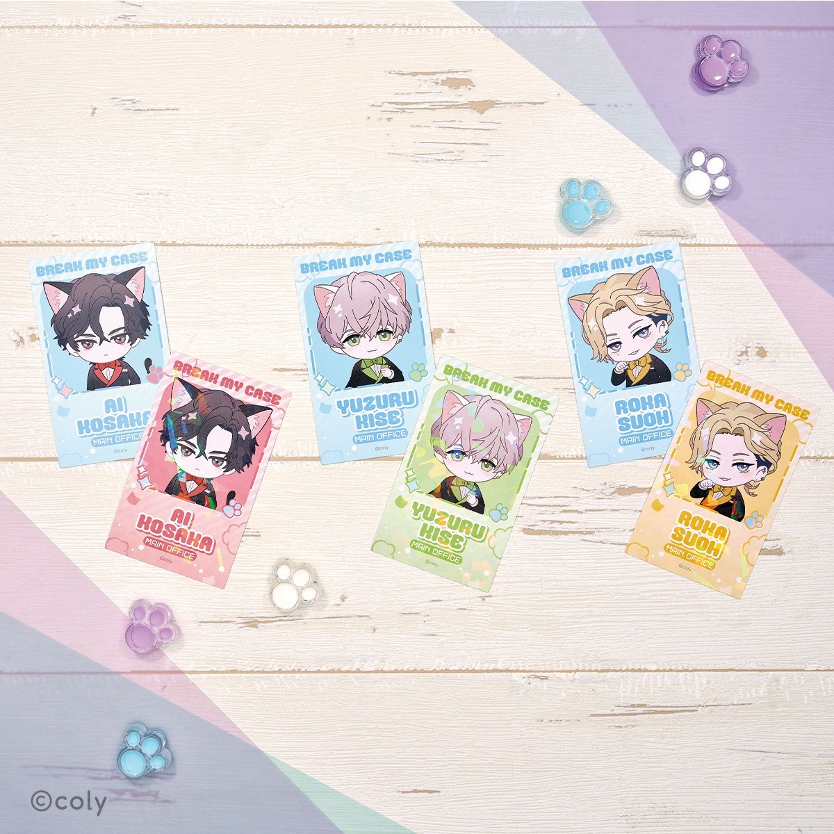 ブレイクマイケース in NAMJATOWN  イラストコレクション(2枚入り)