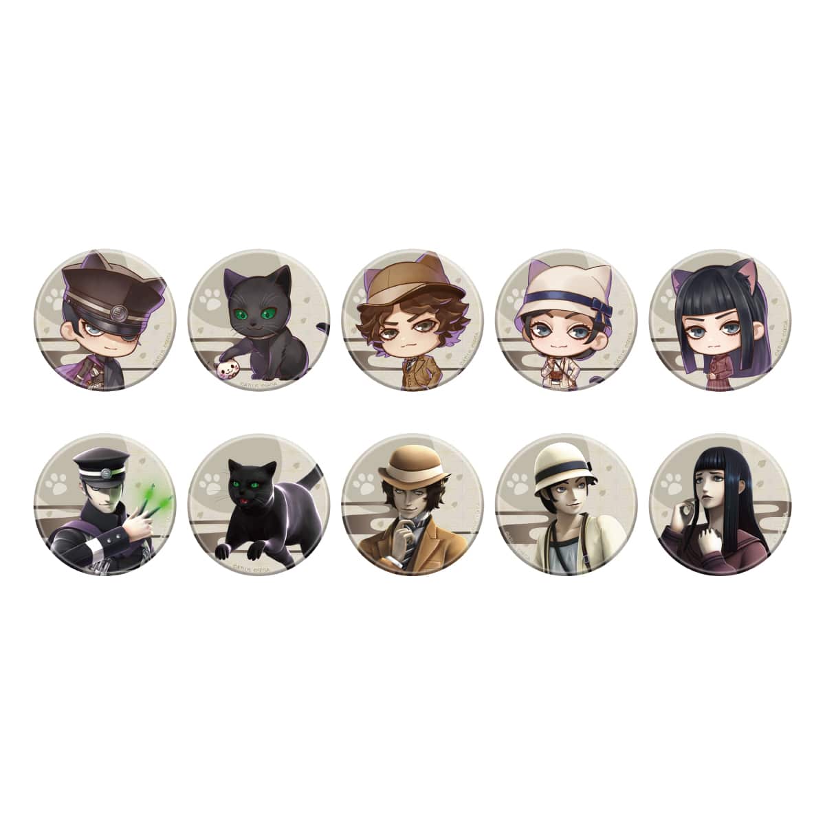 RAIDOU Remastered: 超力兵団奇譚 in NAMJATOWN  缶バッジコレクション