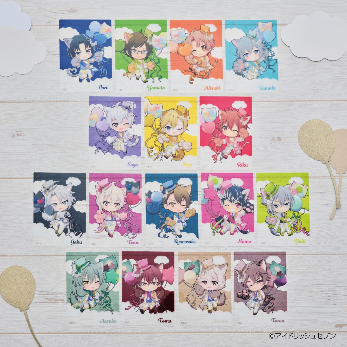 アイドリッシュセブン in NAMJATOWN ～10th Anniversary Festival～  ビジュアルクリアカードコレクション（1枚入り）