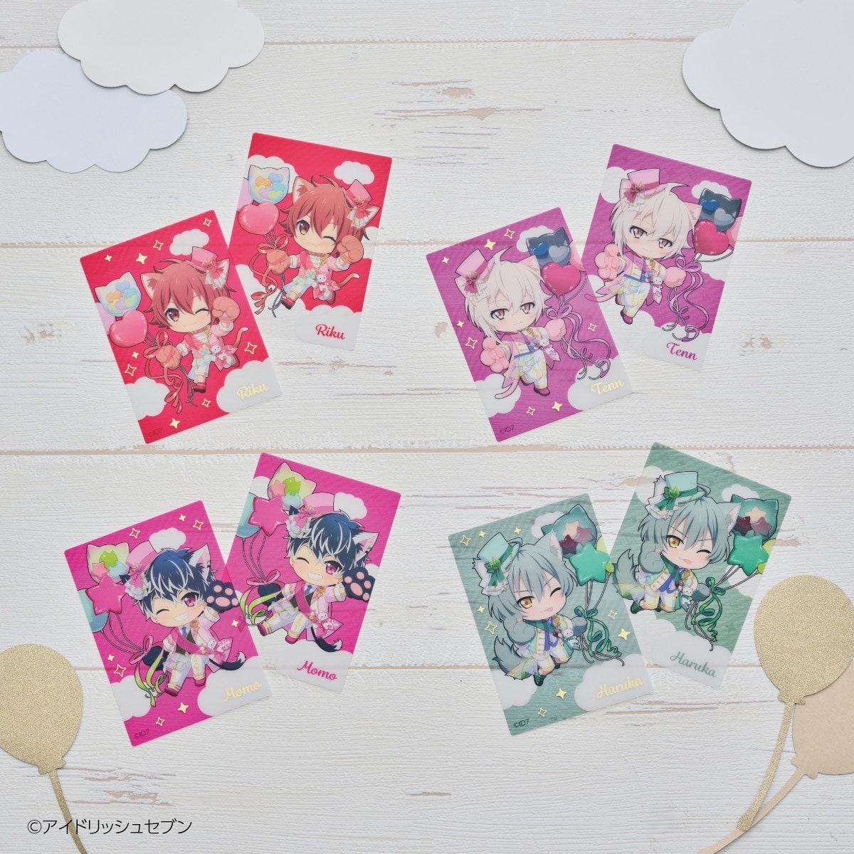 アイドリッシュセブン in NAMJATOWN ～10th Anniversary Festival～  ビジュアルクリアカードコレクション（1枚入り）