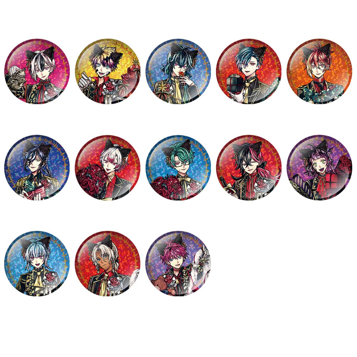 悪魔執事と黒い猫 in NAMJATOWN Dear, My Lord. 【Revival】  ホログラム缶バッジコレクション(ver.2022)