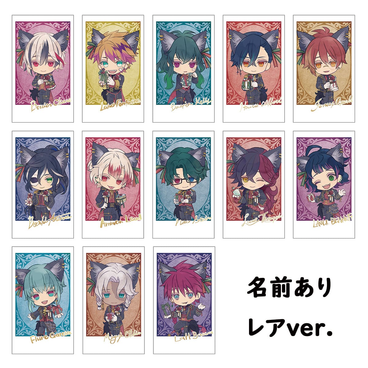 悪魔執事と黒い猫 in NAMJATOWN Dear, My Lord. 【Revival】  インスタントフォト風カードコレクション(ver.2022)