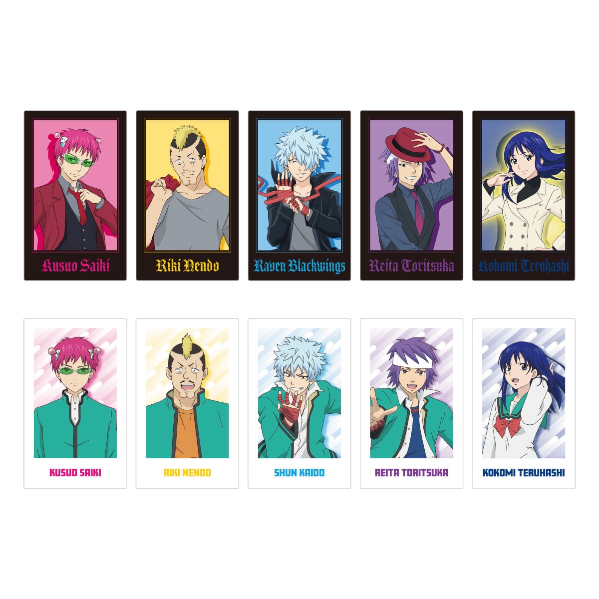 ダークリユニオン襲来！？漆黒の翼のΨ(サイ)誕～Rebirth of the Darkness～ revival in NAMJATOWN  インスタントフォト風シートコレクション（2枚入り）