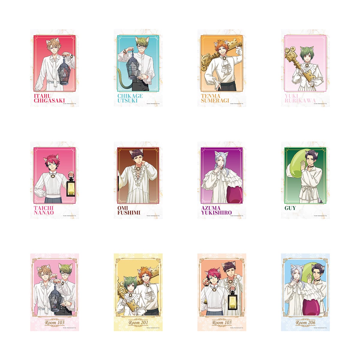 A3! in NAMJATOWN HAPPY STRAWBERRY PICNIC DAY  インスタントフォト風カードコレクション　等身