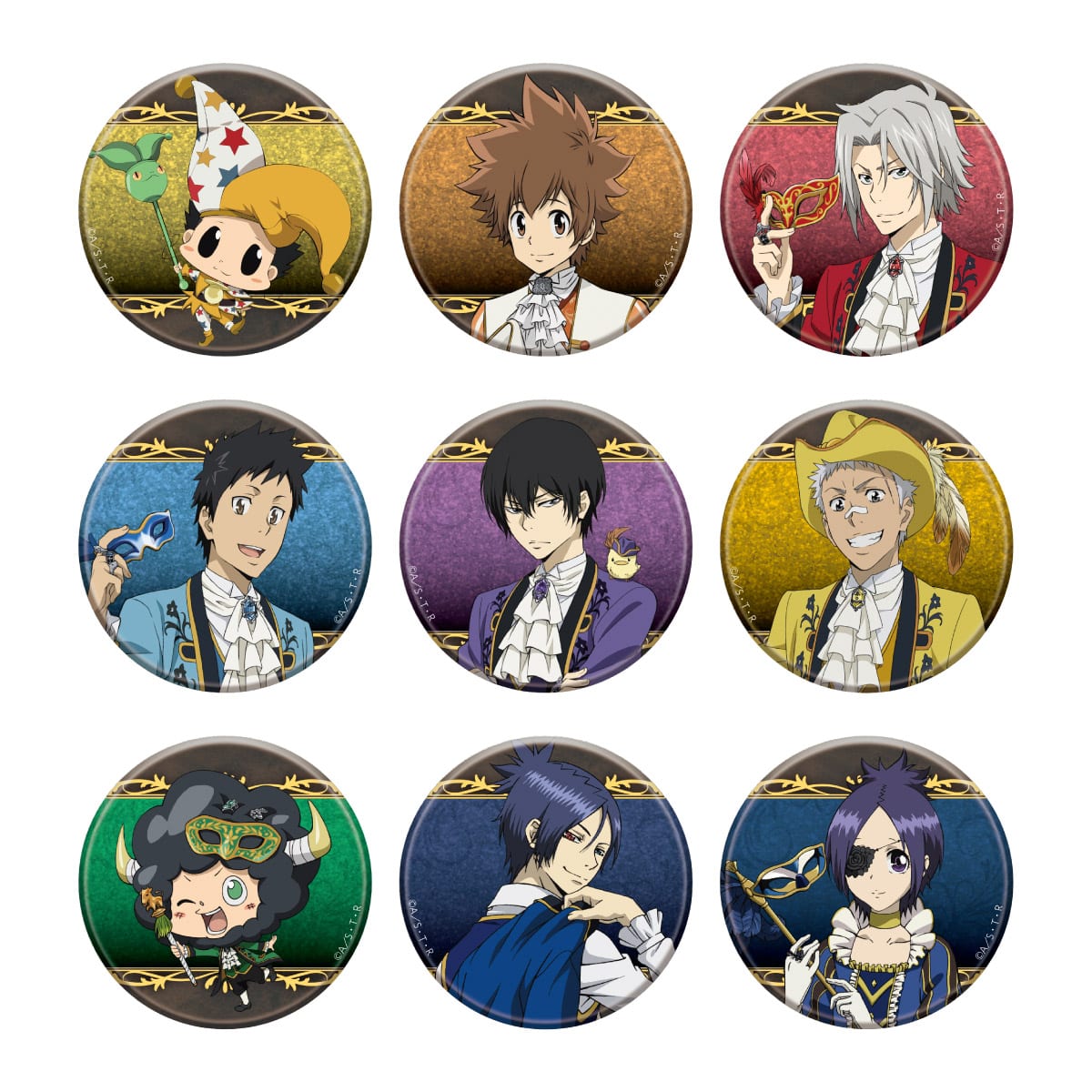 家庭教師ヒットマンREBORN 缶バッジ アニメジャパン 20周年 アニメ「家庭教師ヒットマンREBORN!」 in NAMJATOWN ～20th