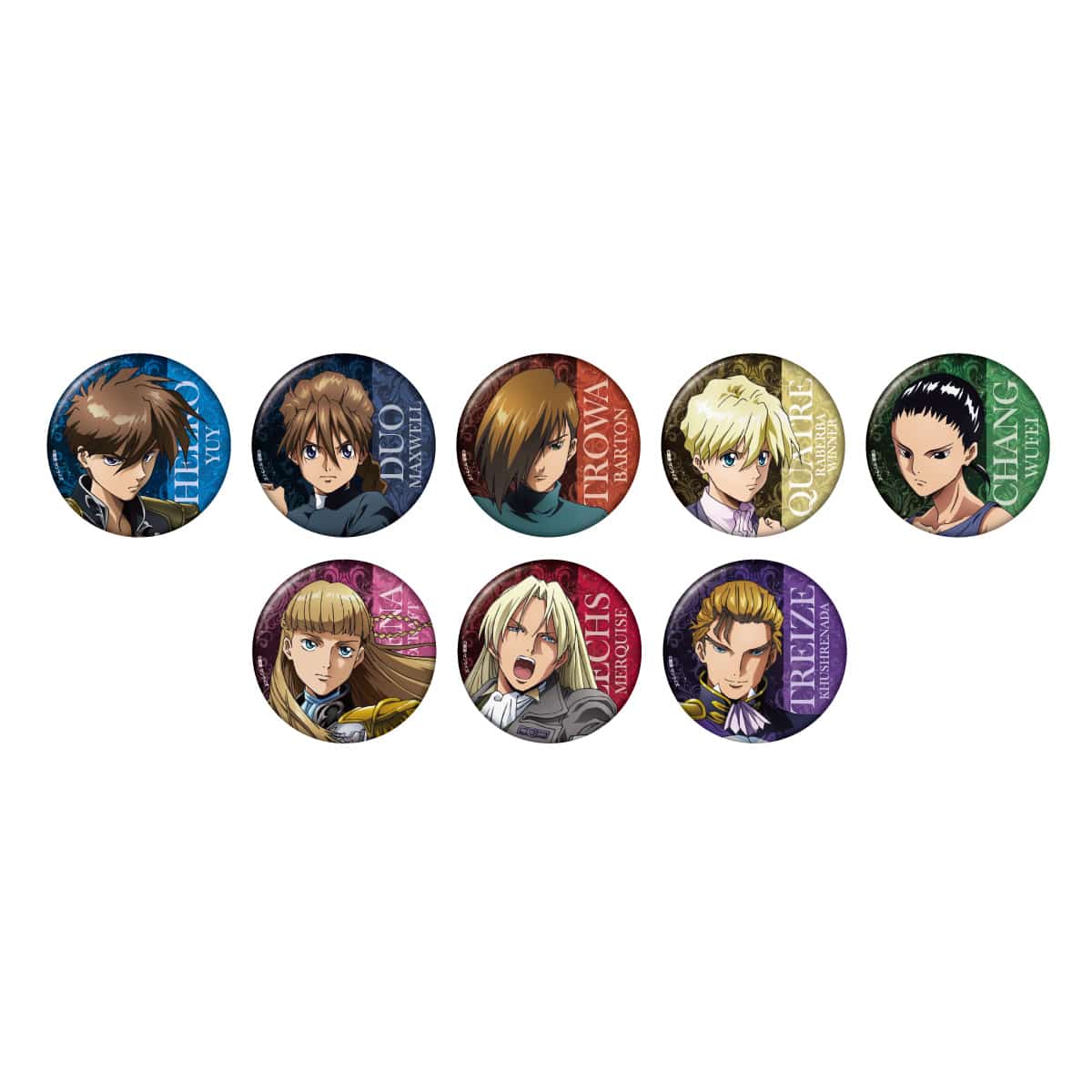 新機動戦記ガンダムW 30周年記念 期間限定公式ショップ  缶バッジコレクション