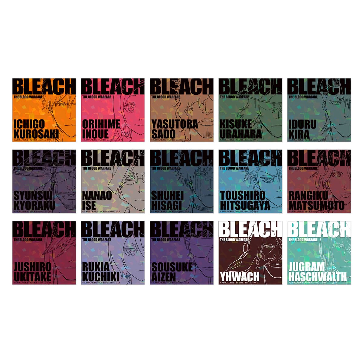 BLEACH THE BLOOD WARFARE -REVIEW EVENT-  キラキラアクリルカードA