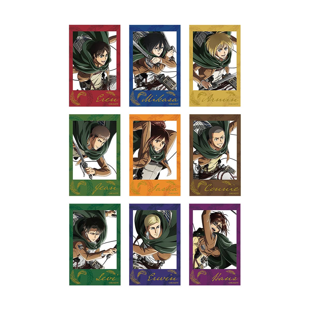 進撃の巨人 Attack on Memory ～記憶への進撃～  インスタントフォト風コレクション