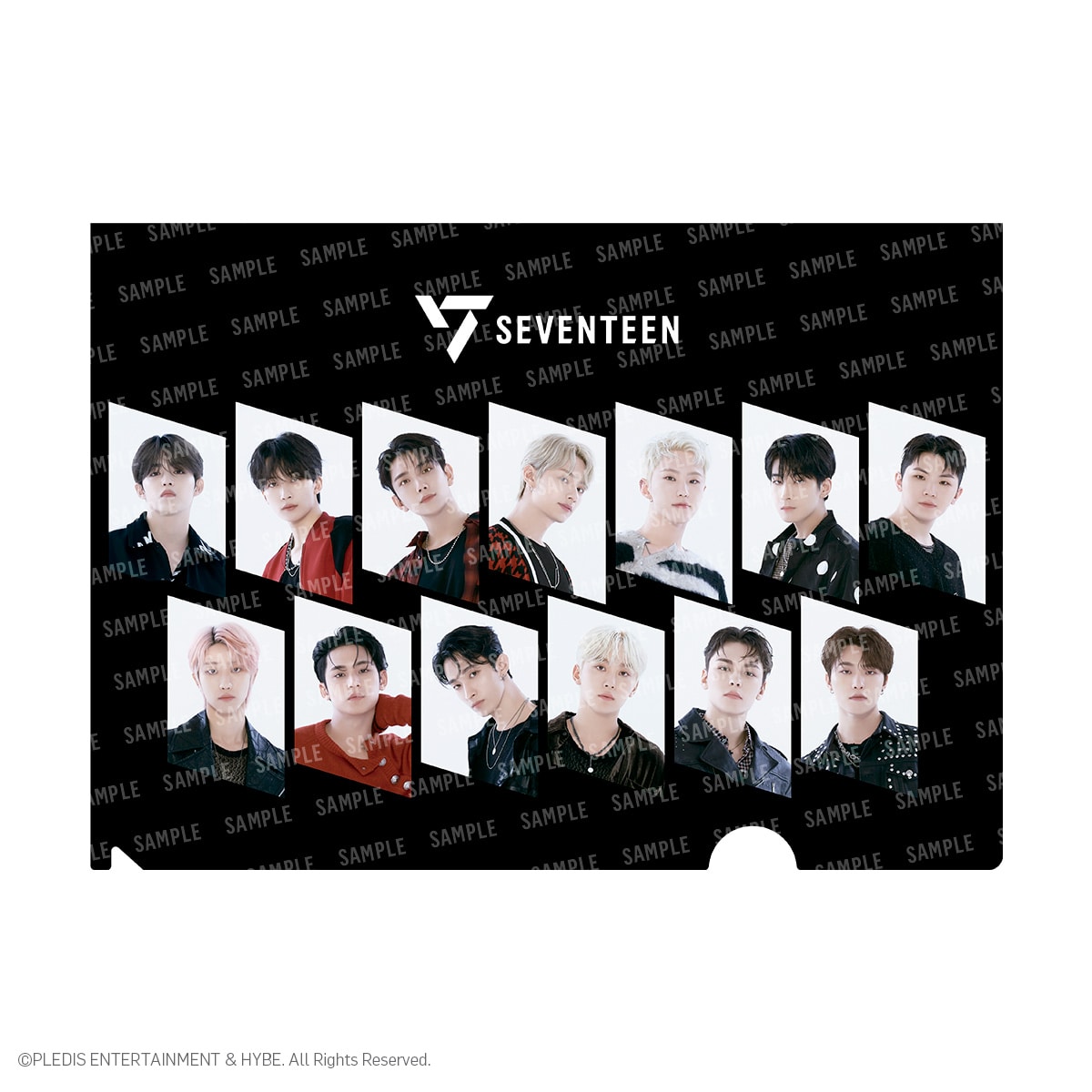 SEVENTEEN ジョンハン　クリアファイル　セット SEVENTEENクリアファイルセット 36枚 ジョンハン(SEVENTEEN) A4クリア