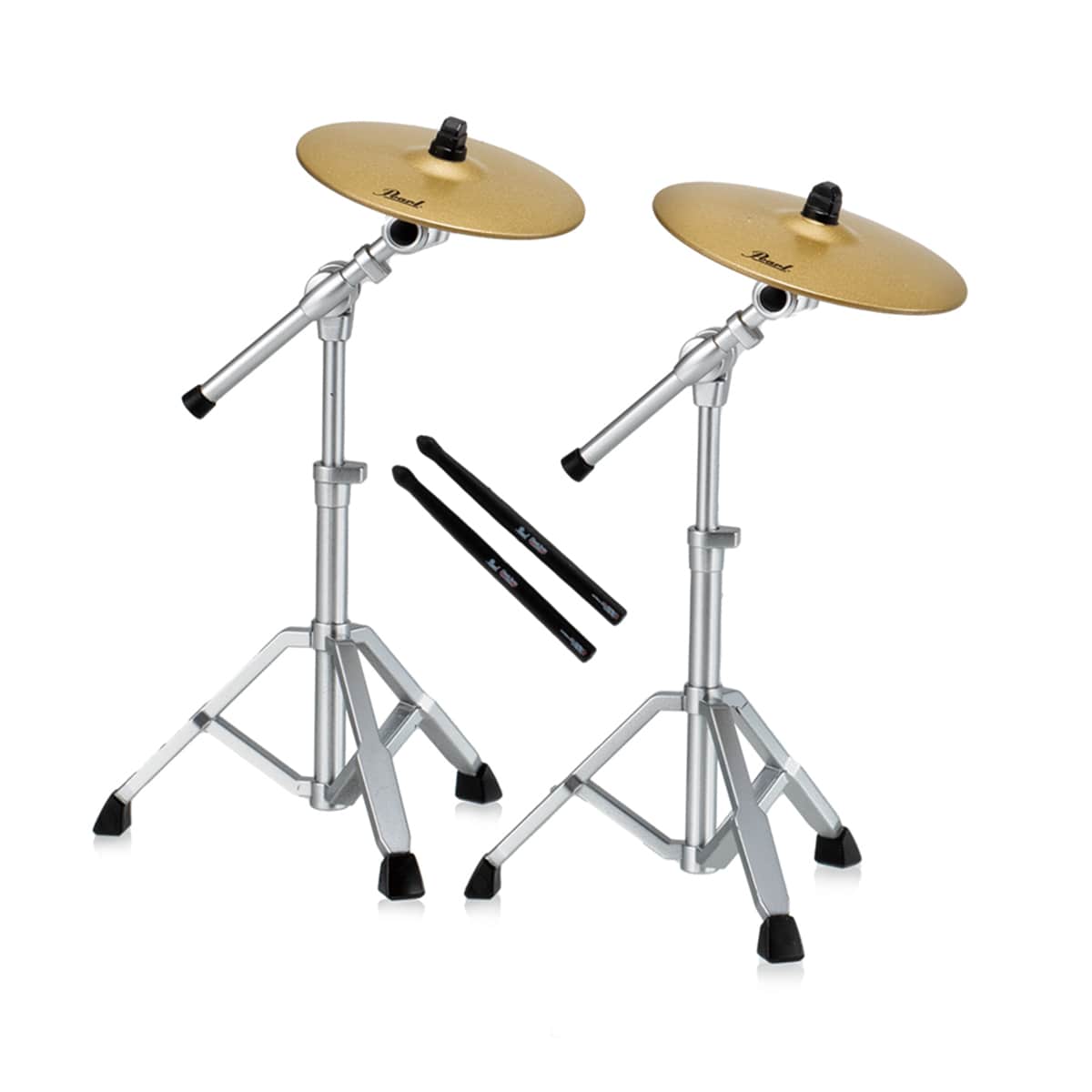 CRASH & RIDE CYMBALS & STICKS