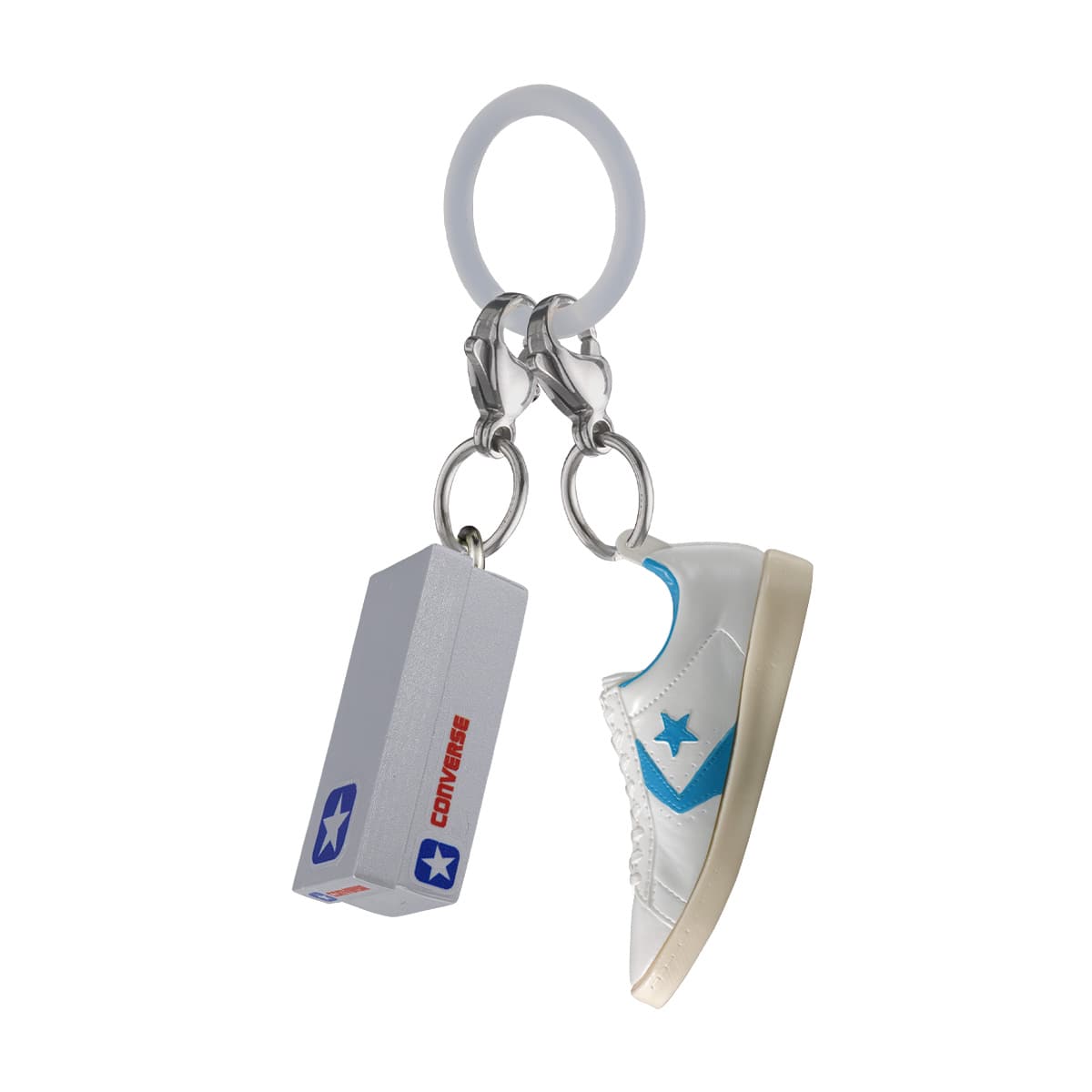 PRO LEATHER OX ホワイト/ライトブルー