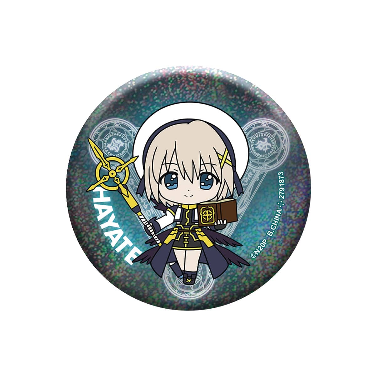 ホログラム缶バッジ(八神はやて)