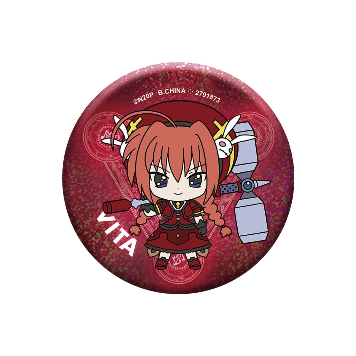 ホログラム缶バッジ(ヴィータ)