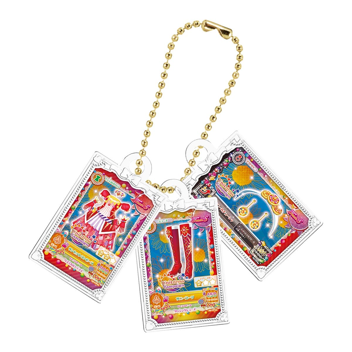 アイカツ！カードミニチュアチャーム(サンセットコーデ)