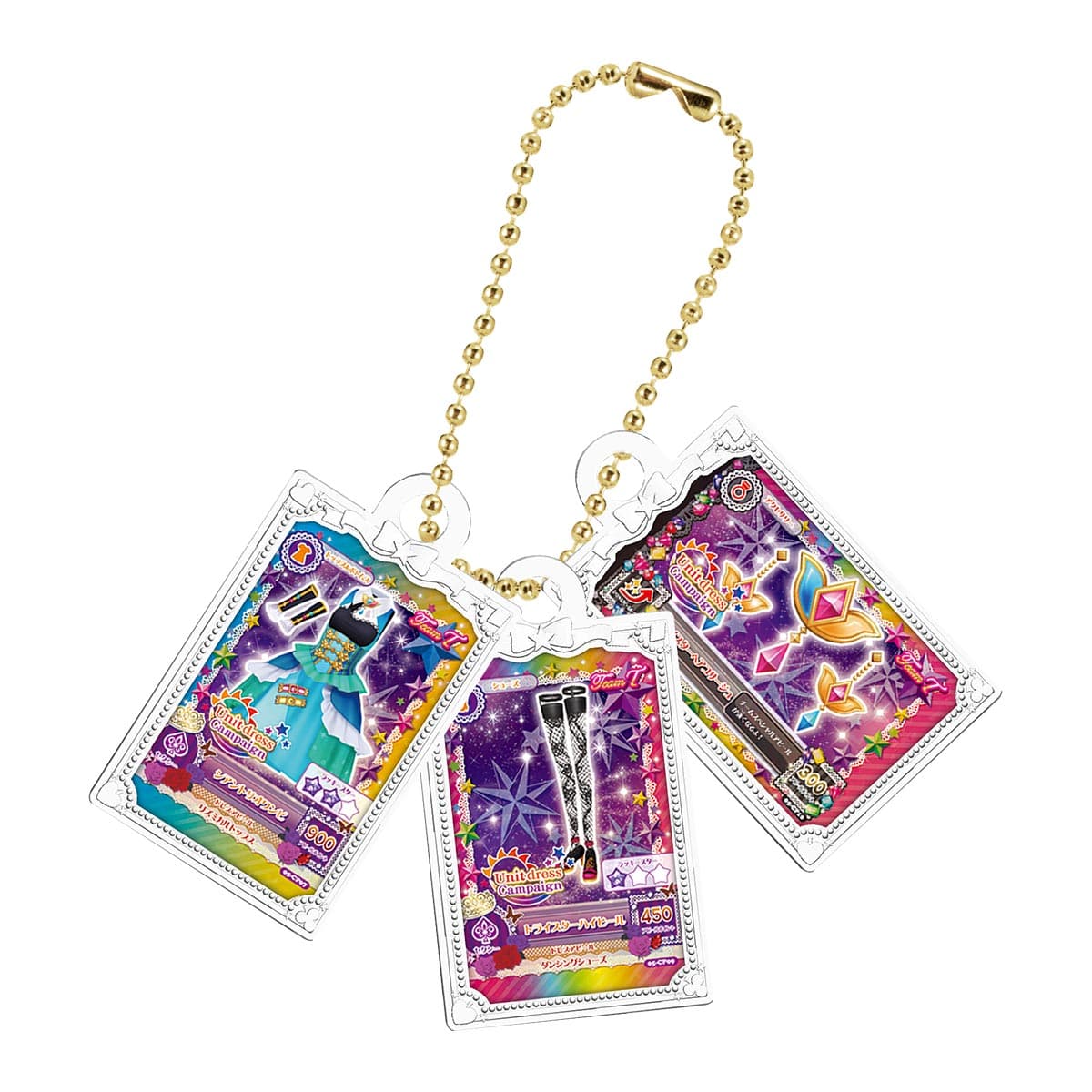 アイカツ！カードミニチュアチャーム(シアントリオコーデ)